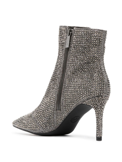 Shop Michael Kors Aline Ankle-length Boots In Grau