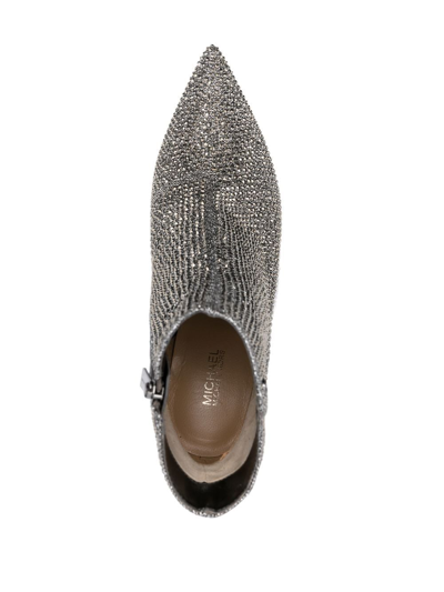 Shop Michael Kors Aline Ankle-length Boots In Grau