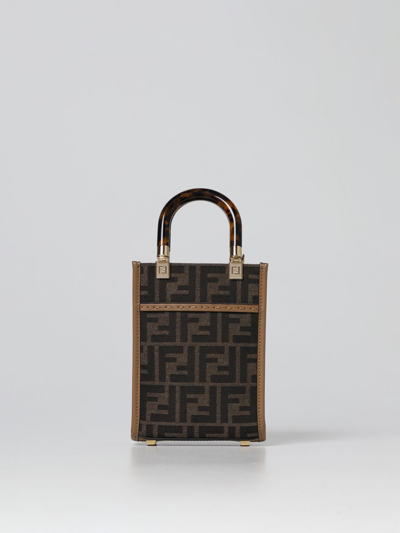 Shop Fendi Mini Bag  Women Color Tobacco