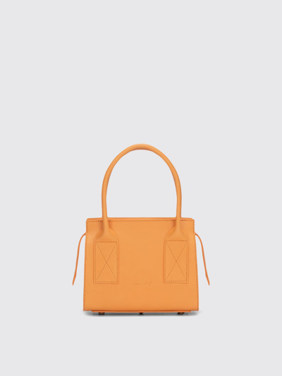 Shop Marsèll Mini  Bag In Calfskin In Orange