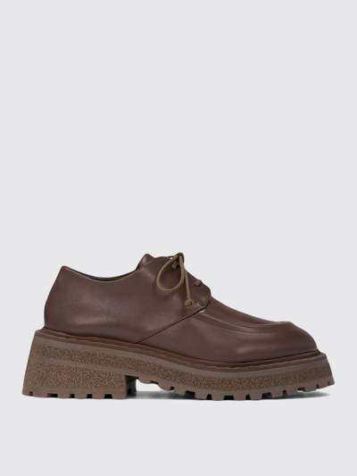 Shop Marsèll Carro Derby In Leather In Brown