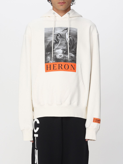Shop Heron Preston Sweatshirt  Men Color White