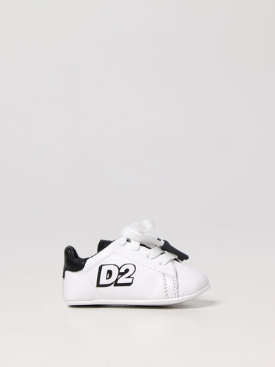 Shop Dsquared2 Junior Shoes  Kids Color White