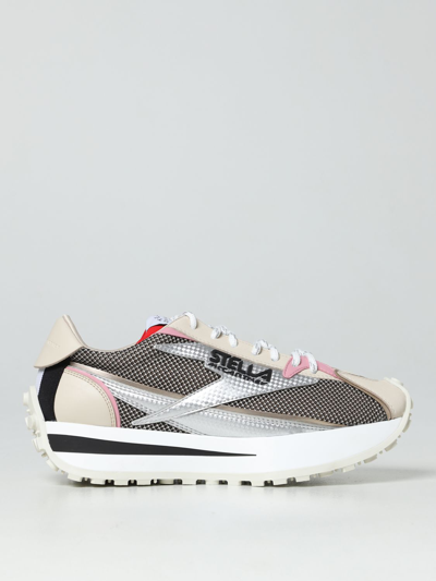 Stella Mccartney Reclypse Lace-up Sneakers In Beige