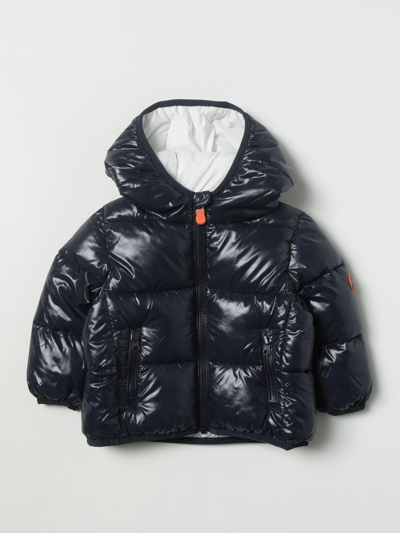 Shop Save The Duck Jacket  Kids In Navy