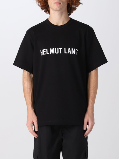 Shop Helmut Lang T-shirt  Men In Black