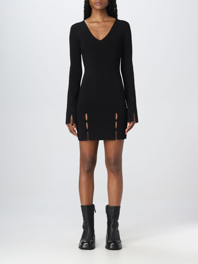 Shop Helmut Lang Dress  Woman In Black