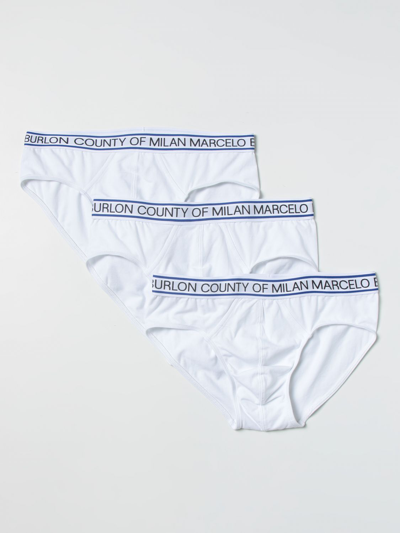 Shop Marcelo Burlon County Of Milan Underwear Marcelo Burlon Men Color White