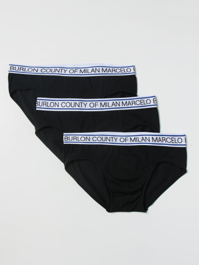 Shop Marcelo Burlon County Of Milan Underwear Marcelo Burlon Men Color Black