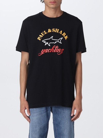 Shop Paul & Shark T-shirt  Men In Black