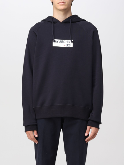 Shop Fay Sweatshirt  Men Color Navy