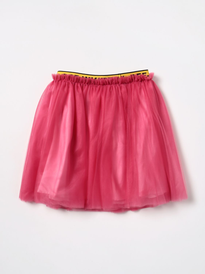 Shop Off-white Skirt  Kids In Fuchsia