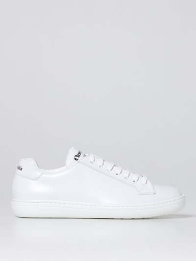 Shop Church's Boland S Shiny Leather Sneakers In White
