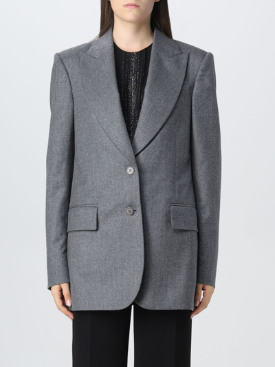 Shop Stella Mccartney Jacket  Woman Color Grey