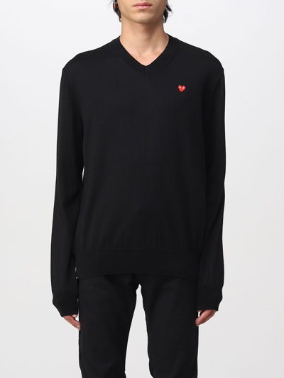 Shop Comme Des Garçons Sweater Comme Des Garcons Men Color Black