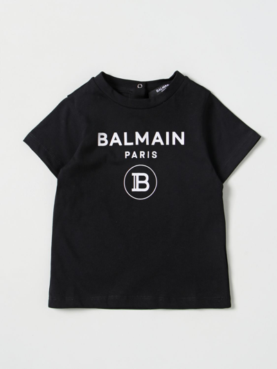 Shop Balmain Sweater  Kids Color Black