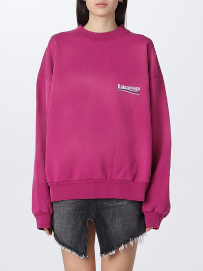 Balenciaga Women's Knitwear & Sweatshirts - - In Pink S | ModeSens