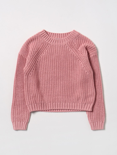 Shop Il Gufo Sweater  Kids Color Pink