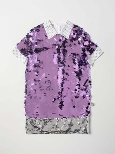Shop N°21 Dress N° 21 Kids Color Lilac