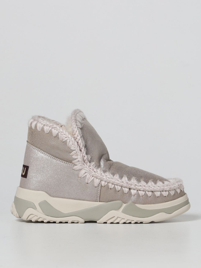 Shop Mou Sneakers  Woman In Grey