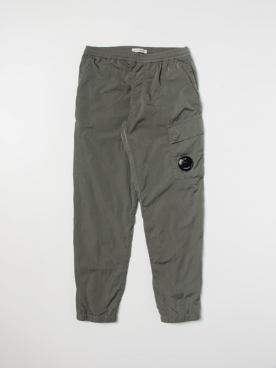 Shop C.p. Company Trousers  Kids In Green