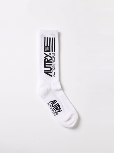 Shop Autry Socks  Woman Color White
