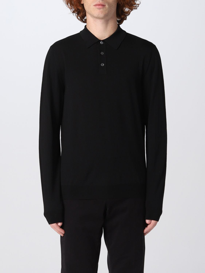 Zanone Polo Shirt Men In Black | ModeSens