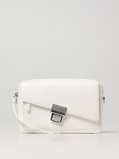 Shop Msgm Mini Bag  Woman In White