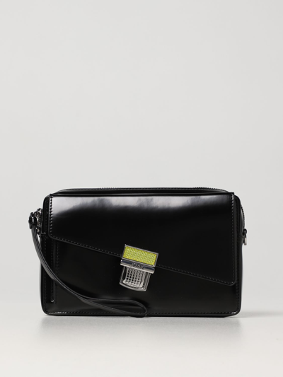 Shop Msgm Mini Bag  Woman Color Black
