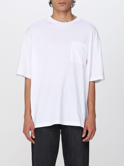 Shop Acne Studios T-shirt  Men In White