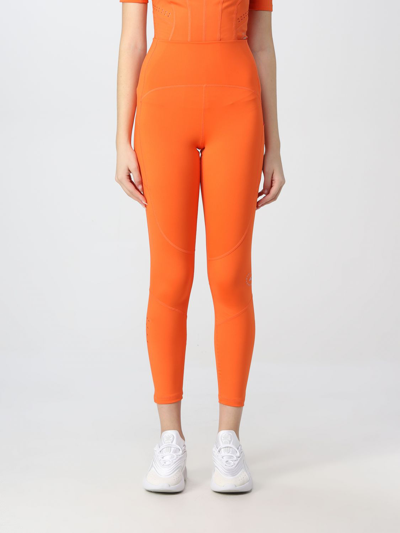Shop Adidas By Stella Mccartney Trousers  Woman In Orange