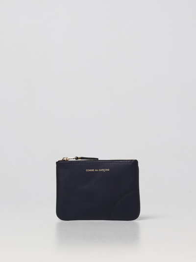 Shop Comme Des Garçons Wallet  Wallet Woman Color Navy