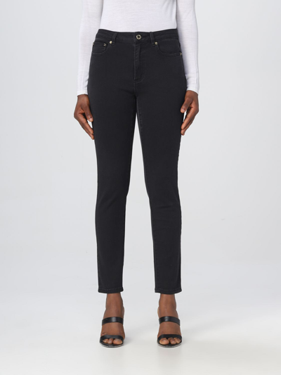 Shop Michael Kors Jeans  Woman Color Black