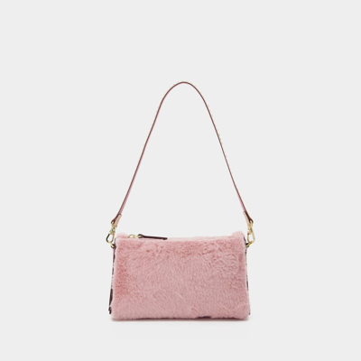 Shop Manu Atelier Mini Prism Bag In Pink