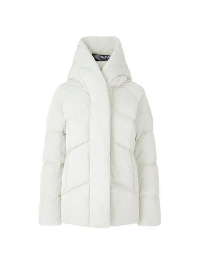 Shop Canada Goose Women's Marlow Jacket In Northstar White