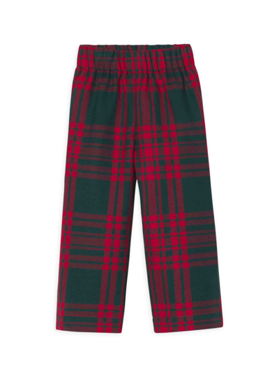 Shop Classic Prep Baby's & Little Boy's Myles Hunter Pants In Hunter Tartan