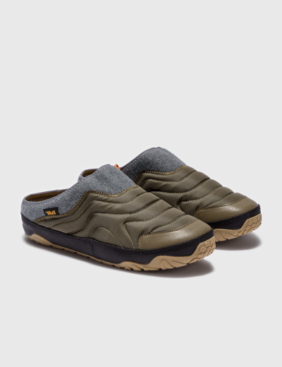 Teva Reember Terrain Slip-on Clog In Green