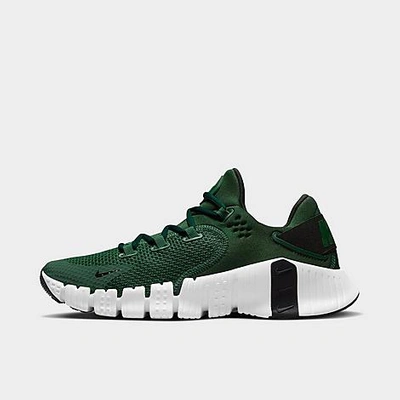 Shop Nike Men's Free Metcon 4 Training Shoes In Pro Green/pro Green/black/white
