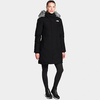 Shop The North Face Inc Women's Arctic Parka Jacket In Black