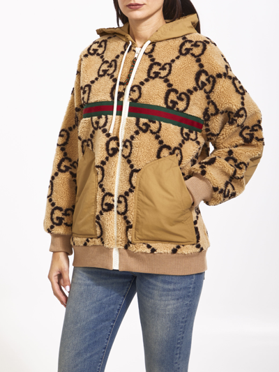 Gucci Maxi GG Fleece Jacket
