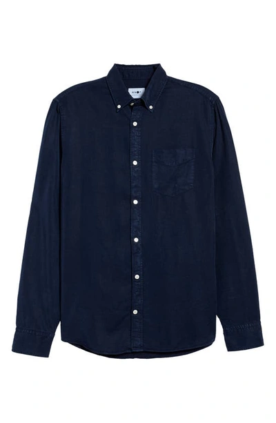 Shop Nn07 Levon Slim Fit Button-down Shirt In True Blue