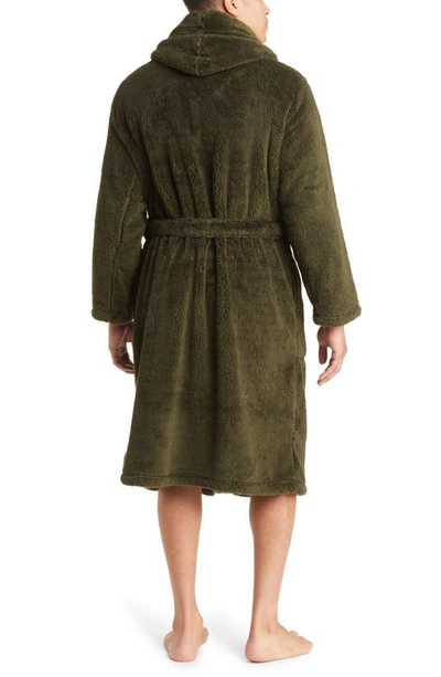 Shop Ugg Beckett Fleece Robe In Volcano