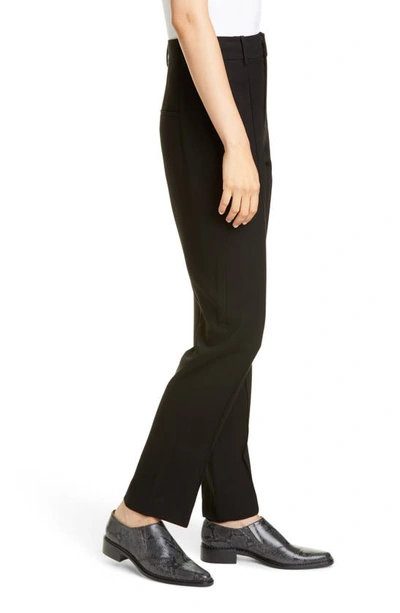 Shop Vince High Waist Tailored Pants In Black