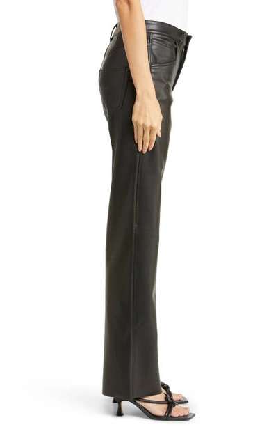 Shop Alix Nyc Jay Faux Leather Pants In Black