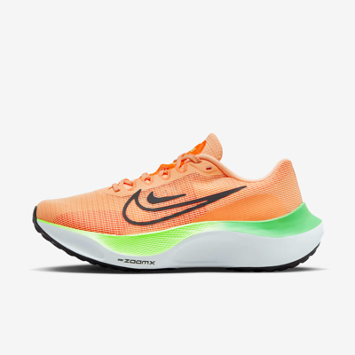 Shop Nike Women's Zoom Fly 5 Road Running Shoes In Orange