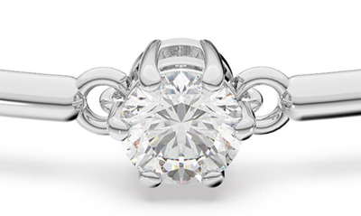 Shop Swarovski Constella Crystal Bangle In Silver