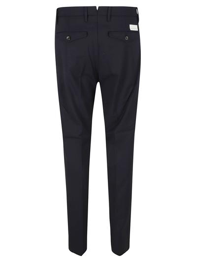 Shop Nine In The Morning Easy Slim Trousers In Navy