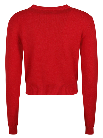 Shop Chiara Ferragni Eyestar Sweater In Red