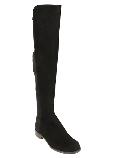 Shop Stuart Weitzman 5050 Over-the-knee Boots In Black