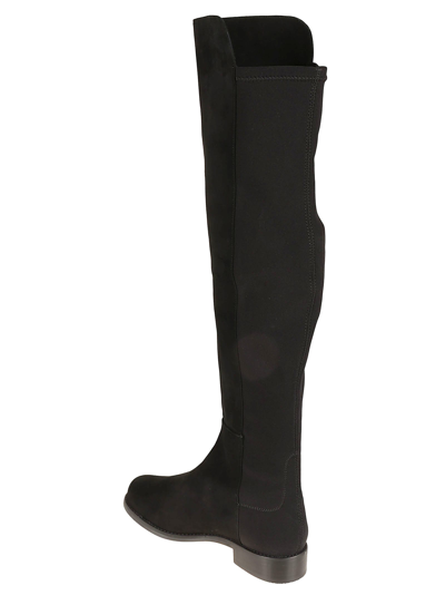Shop Stuart Weitzman 5050 Over-the-knee Boots In Black